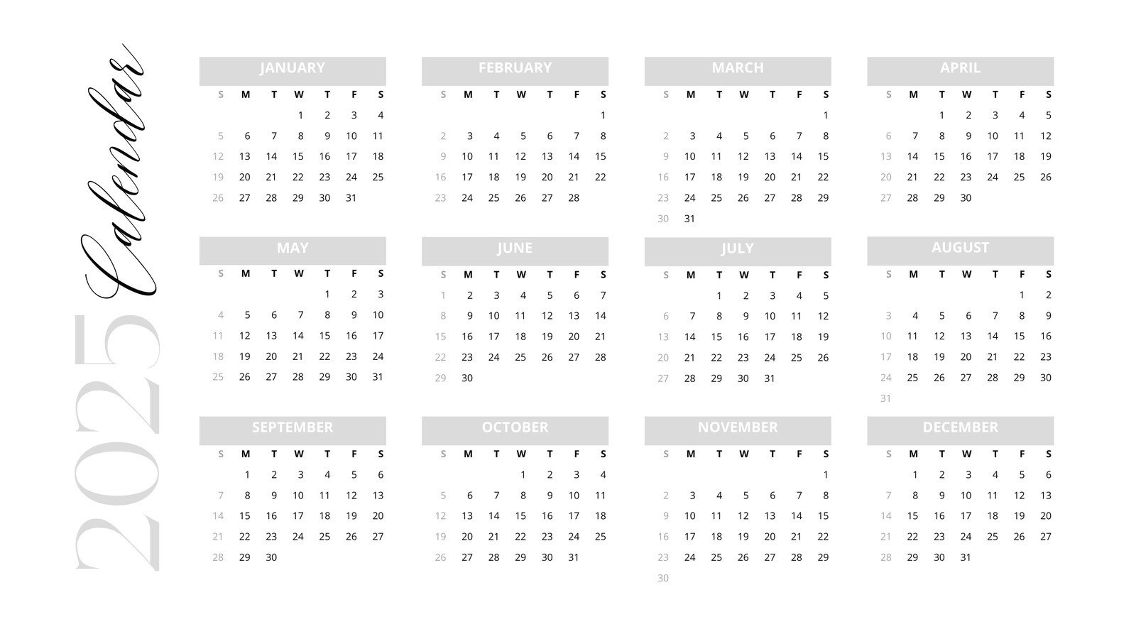 Free Custom Printable Daily Calendar Templates | Canva pertaining to Printable Daily Calendar 2025