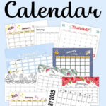 Free January 2025 Calendar Printable | Homemade Gifts Made Easy For 2025 Printable Calendar Homemade Gifts Made Easy