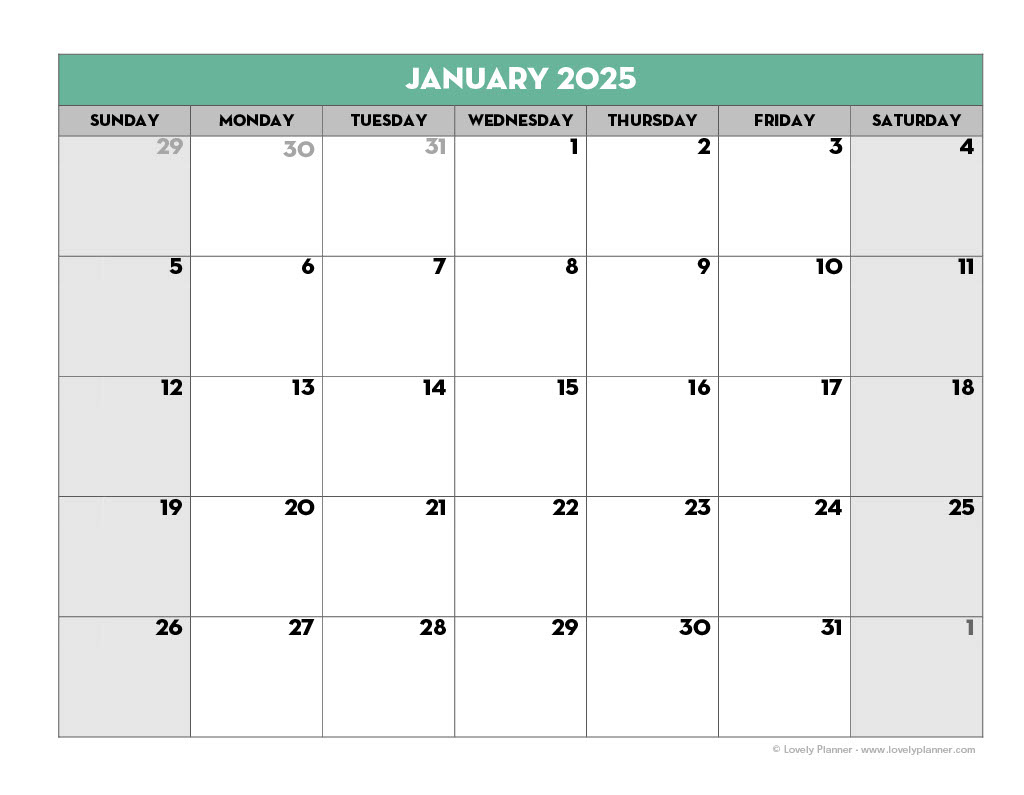 Free Printable 2024-2025 School Calendar - Lovely Planner throughout Printable 2024 2025 Calendar Printable