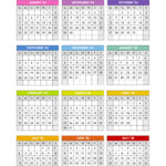 Free Printable 2024 2025 School Calendar   One Page Academic For 2024 2025 Printable Calendar