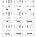 Free Printable Calendars And Planners 2025, 2026 And 2027 Inside Free Printable Wallet Calendar 2025