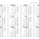 Free Printable Calendars And Planners 2025, 2026 And 2027 With Diy Calendar 2025 Printable