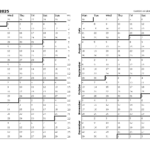 Free Printable Calendars And Planners 2025, 2026 And 2027 With Regard To Calendar Planner 2025 Printable Free