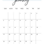 January 2025 Calendars   107 Free Printables | Printabulls In 2025 Monthly Calendar Printable Portrait Mode