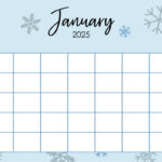 January 2025 Calendars   107 Free Printables | Printabulls Inside Jan 2025 Printable Calendar