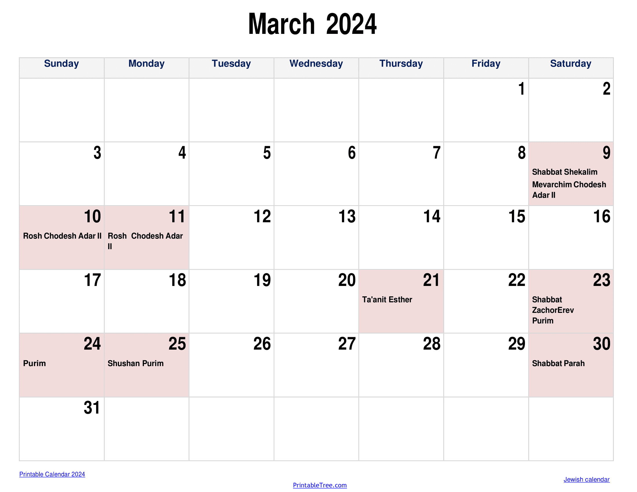 Jewish Calendar 2024, 2025 Pdf Templates With Jewish Holidays Lists throughout Jewish Calendar 2025 Printable With Holidays