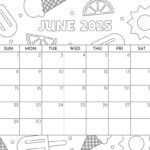 June 2025 Calendars   107 Free Printables | Printabulls For Monthly Calendar Printable June 2025