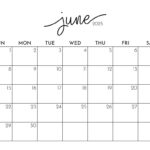 June 2025 Calendars   107 Free Printables | Printabulls In Printable Monthly Planner June Calendar 2025 Printable