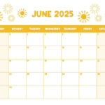 June 2025 Calendars   107 Free Printables | Printabulls Intended For Blank June 2025 Calendar Printable