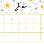 June 2025 Calendars   107 Free Printables | Printabulls Within June Calendar 2025 Free Printable