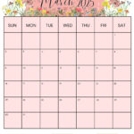 March 2025 Calendar (52 Free Pdf Printables) For March 2025 Calendar Printable Vertical