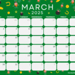 March 2025 Calendar (52 Free Pdf Printables) Throughout Printable March 2025 Calendar Free