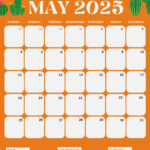 May 2025 Calendar (52 Free Pdf Printables) In May 2025 Calendar Printable Vertical