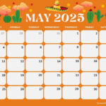 May 2025 Calendar (52 Free Pdf Printables) Within Cute May 2025 Calendar Printable