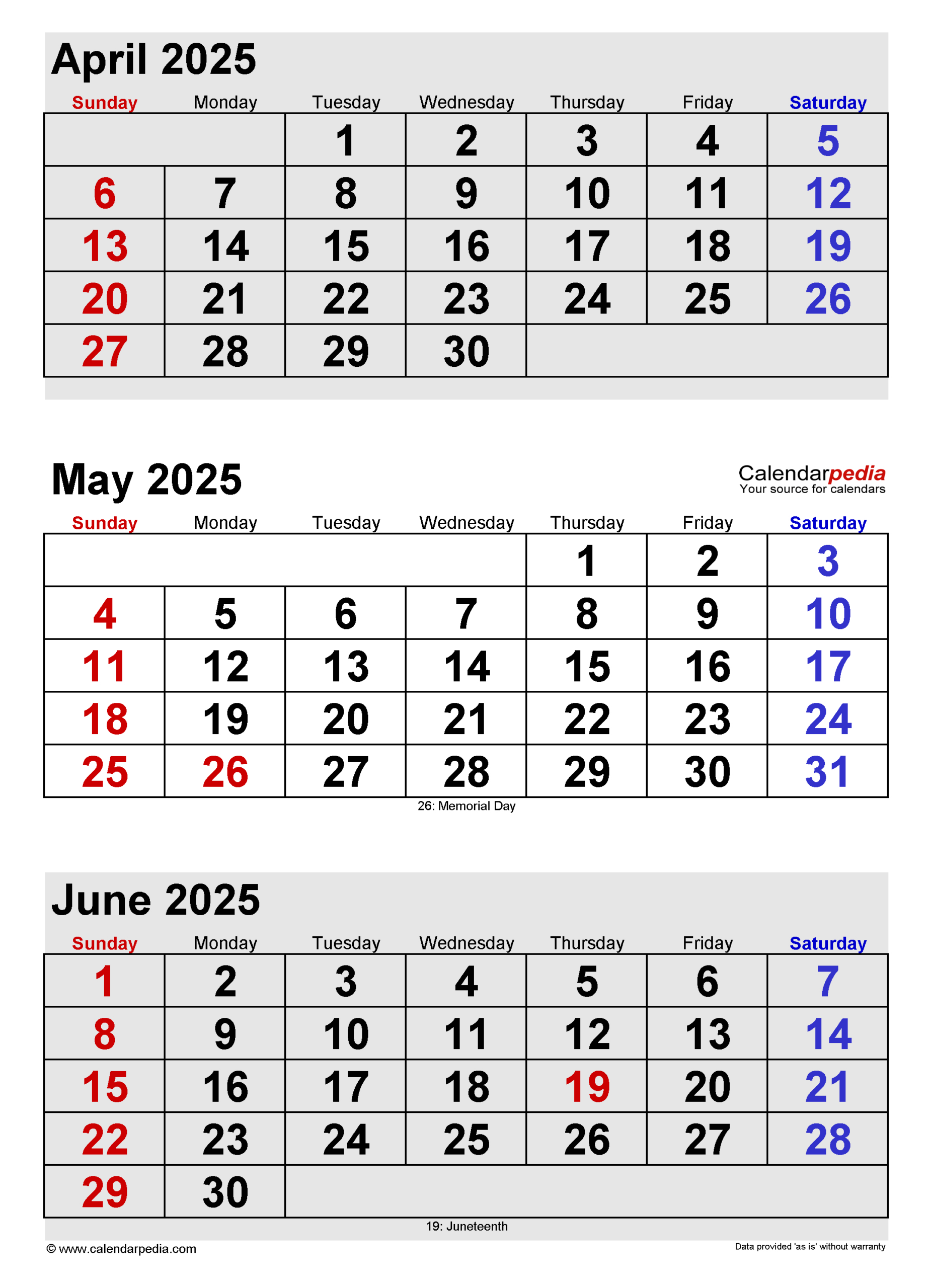 May 2025 Calendar | Templates For Word, Excel And Pdf pertaining to Printable Calendar 2025 April May June