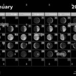 Moon Calendar 2025 Hi Res Stock Photography And Images   Alamy Intended For 2025 Calendar With Moon Phases Printable