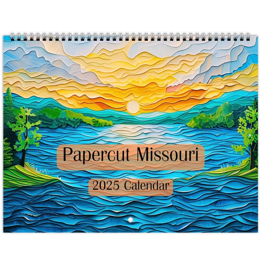 Papercut Missouri 2025 Wall Calendar 11 X 8.5 - Etsy with regard to Mizzou 2024 - 2025 Calendar Printable