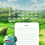 Pokemon Theme 2025 Calendarjericoreinespallardo   Raket.ph In Free Printable Pokemon Calendar 2025