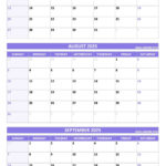 Printable 3Rd Quarter 2025 Calendar In 3 Month Calendar 2025 Printable