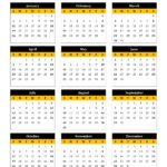 Printable Calendar 2025 One Page With Holidays (Single Page) 2025 For 2025 Julian Calendar Printable Free Download