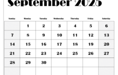 September 2025 Calendar Printable Pdf Template With Holidays throughout Calendar Printable September 2025