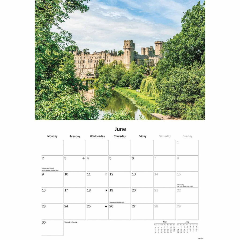 Shakespeare Country, Stratford Upon Avon A5 Calendar 2025 With Avon Campaign Calendar 2025 Printable