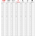 Weekly Calendars 2025 For Excel   12 Free Printable Templates In Timeshare Calendar 2025 Printable