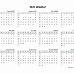 Yearly 2025 Calendars In Free Printable Blank 2025 Calendar