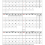 Yearly Printable Calendars For Free – My Calendar Land Regarding Free Printable Calendar With Lines 2025