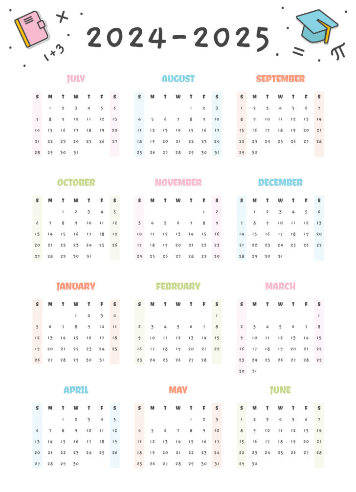 Free Printable Google Calendar 2025